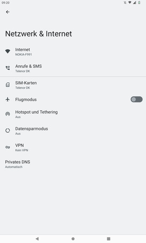Wählen Sie SIM-Karten