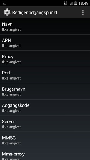 Indtast MMS-oplysninger
