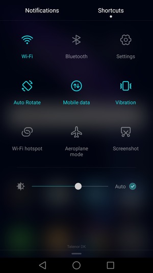 Select Vibration to change to silent mode