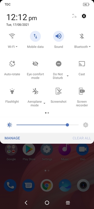 Turn on Automatic brightness