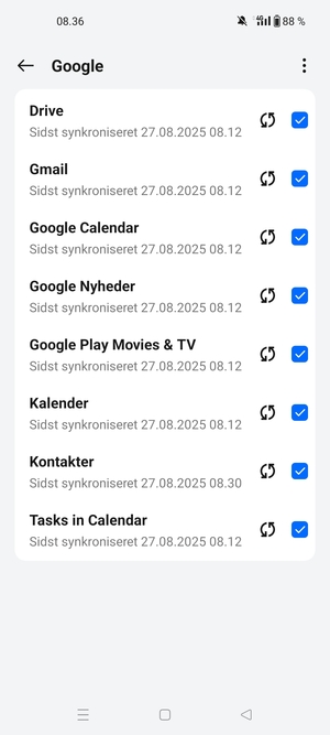 Vælg Menu-knappen
