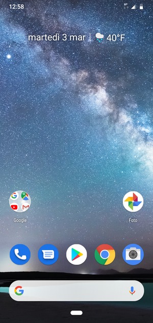 Seleziona Play Store