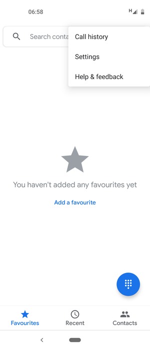 Select Settings