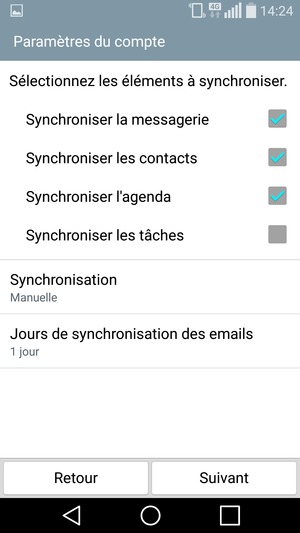 Sélectionnez Suivant