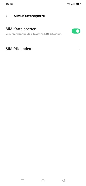 Wählen Sie SIM-PIN ändern