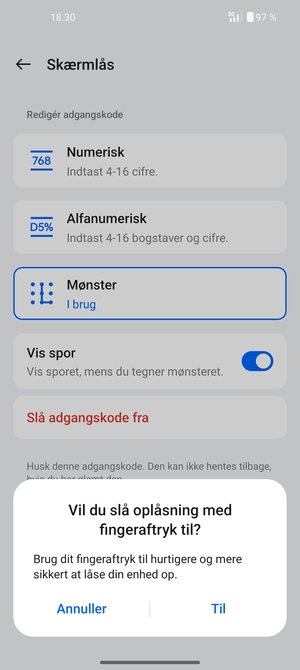 Vælg din foretrukne mulighed