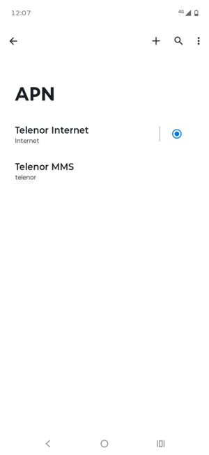 Seleziona il tasto Menu