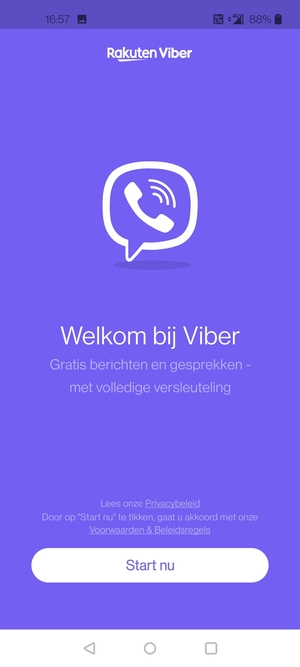 Uw app is klaar voor gebruik
