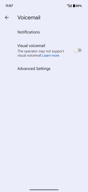 Select Advanced Settings