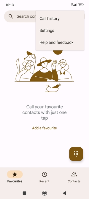 Select Settings