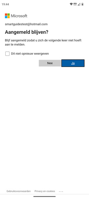 Selecteer uw voorkeursoptie