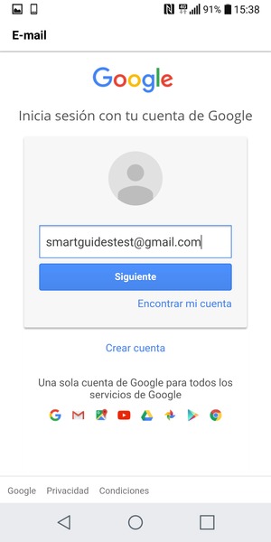 Seleccione Siguiente