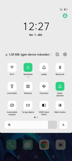 Slå av Stedstjeneste