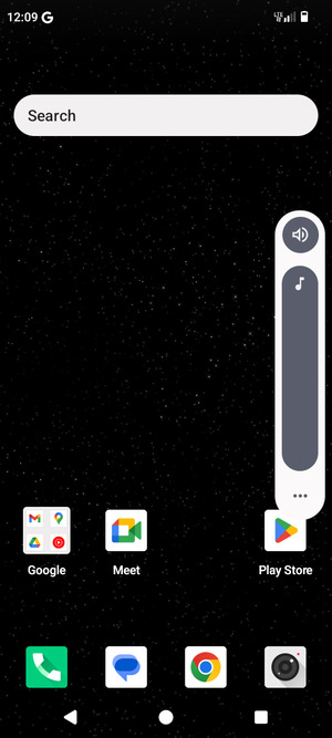 Continue to press to take the volume down to the required level