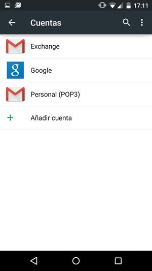 Seleccione Google