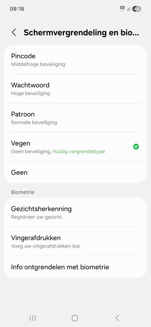 Selecteer Patroon