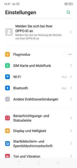 Wählen Sie Andere Drahtlosverbindungen