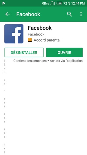 Sélectionnez OUVRIR