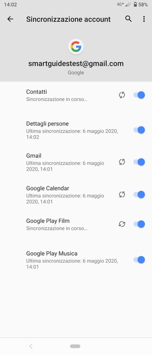 I tuoi contatti di Google verranno ora sincronizzati con il tuo Xperia