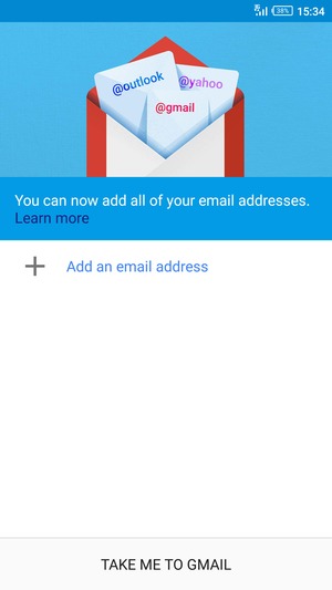 Select Add an email address