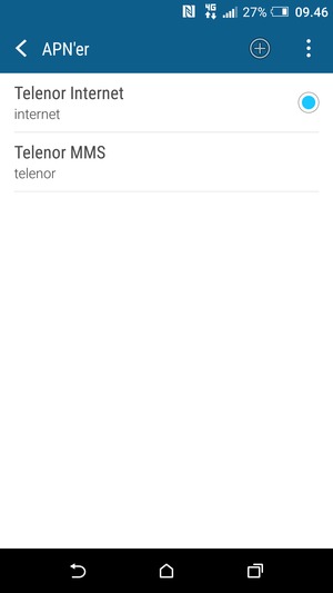 Vælg Menu-knappen