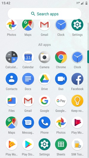 Select Settings