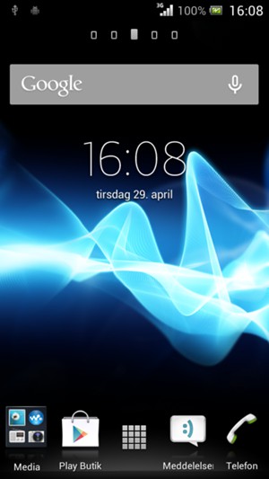 Vælg Telefon