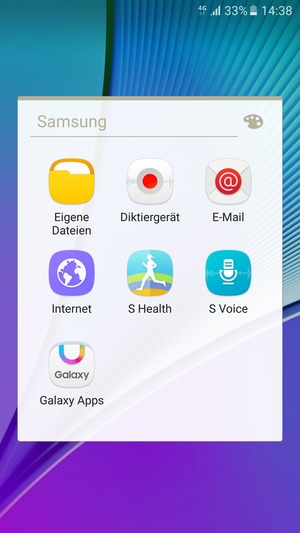Wählen Sie E-Mail