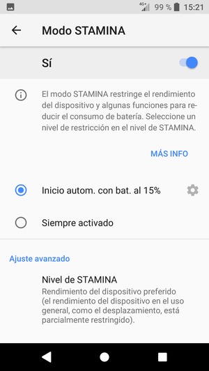 Active Modo STAMINA