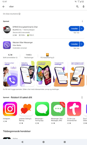 Velg app