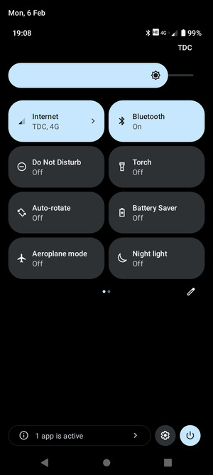 Turn off  Bluetooth