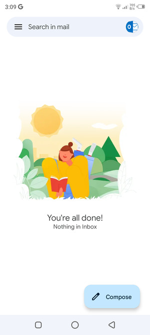 Your Hotmail is ready to use