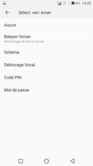 Sélectionnez Schéma