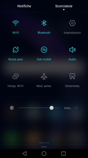 Disattiva Wi-Fi e Bluetooth