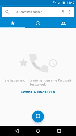 Wählen Sie Tastenfeld