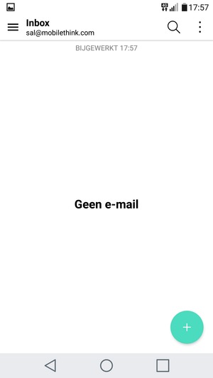 Uw account is klaar voor gebruik