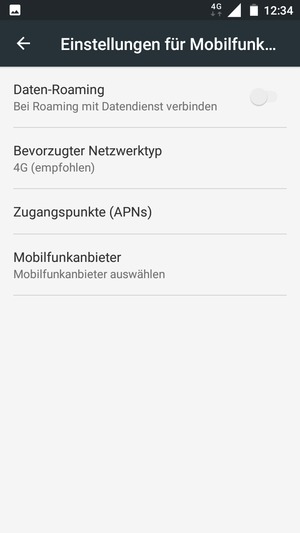 Wählen Sie Zugangspunkte (APNs)