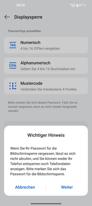 Wählen Sie Weiter