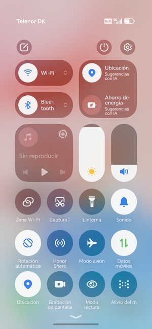 Desactive Wi-Fi y Bluetooth