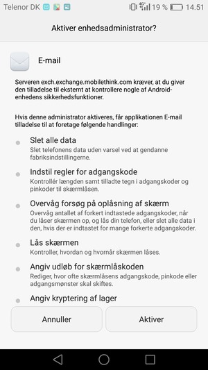Vælg Aktiver