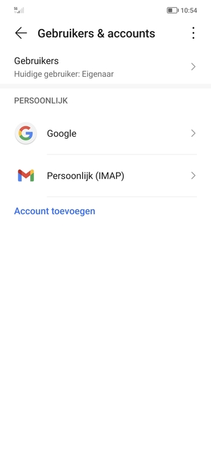 Selecteer Google