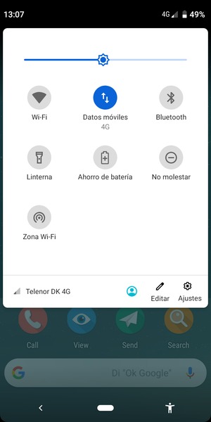 Seleccione Ahorro de batería