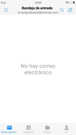 Su Hotmail está listo para usar