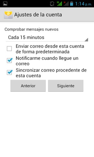 Seleccione Siguiente