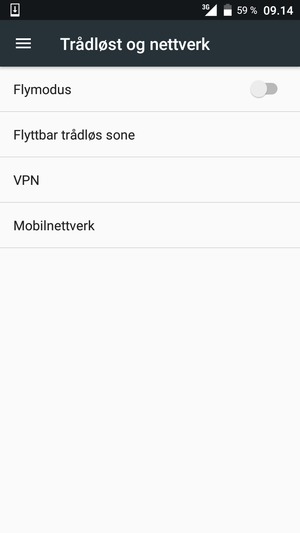 Velg Mobilnettverk
