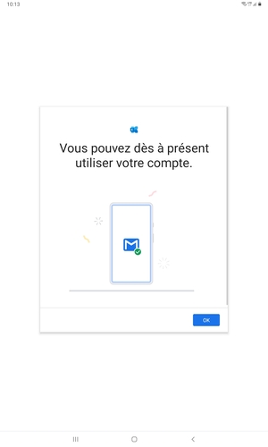 Sélectionnez OK