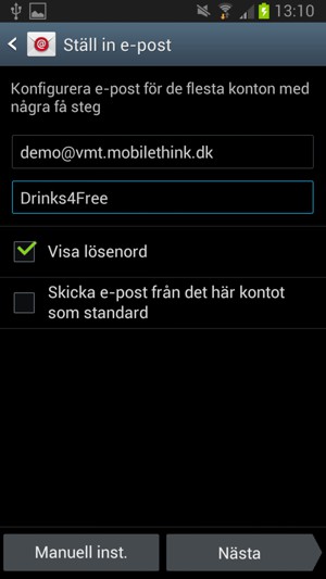 Ange din E-postaddress och Lösenord. Välj Nästa