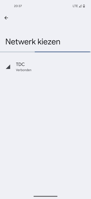 Wacht tot de zoekopdracht beëindigd is