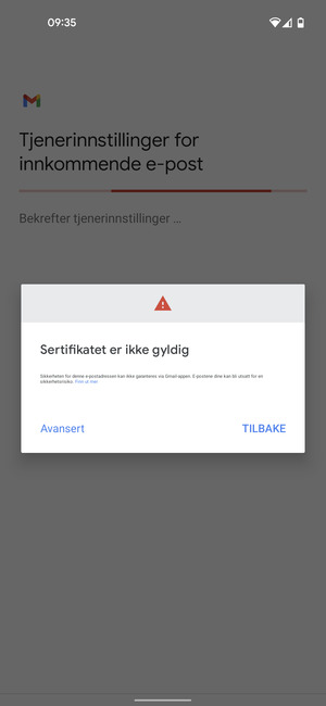 Velg Avanceret