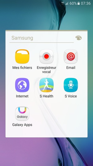 Sélectionnez Email
